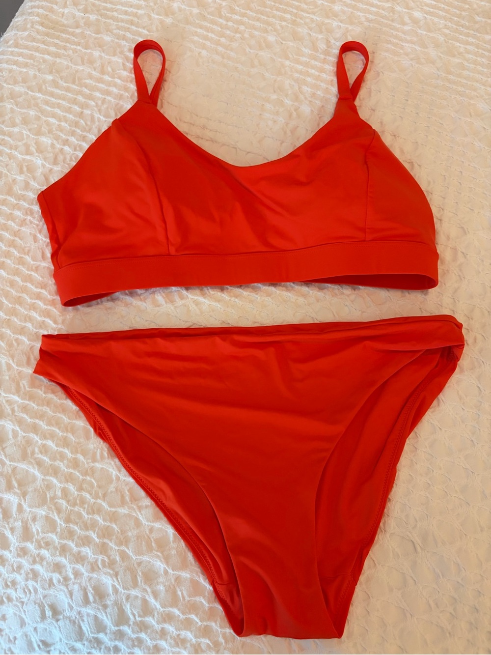 Knix two piece scoop bikini top and bottom set